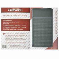 Коврик панели противоскользящий SKYWAY 183*100мм Черный 1/100